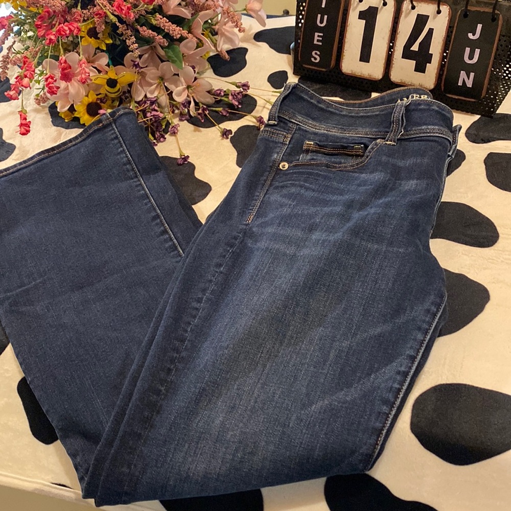 American Eagle Dark Wash Size 10 Bootcut